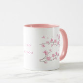Cherry Blossom - Transparant Mok (Voorkant rechts)