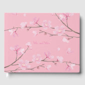Cherry Blossom - transparante achtergrond Gastenboek (Voorkant)