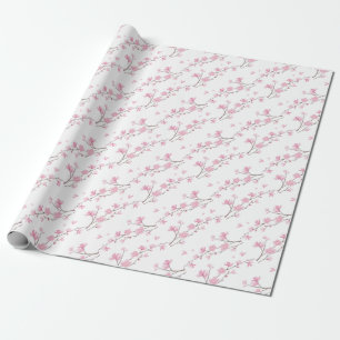 Cherry Blossom - Transparent-Background Cadeaupapier