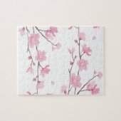 Cherry Blossom - Transparent-Background Legpuzzel (Horizontaal)