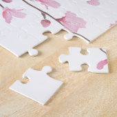 Cherry Blossom - Transparent-Background Legpuzzel (Zijkant)