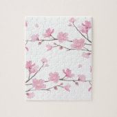 Cherry Blossom - Transparent-Background Legpuzzel (Verticaal)