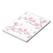 Cherry Blossom - Transparent-Background Notitieblok (Linkerzijde)