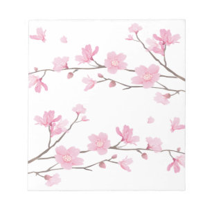 Cherry Blossom - Transparent-Background Notitieblok