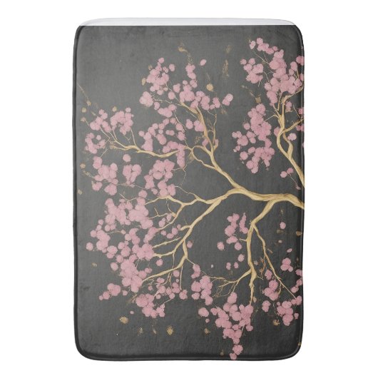 Cherry Blossom Tree Badmat (Voorkant Verticaal)