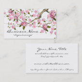 Cherry Blossom Tree Branch 2 Visitekaartje (Voorkant / Achterkant)