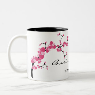 Cherry Blossom Tree Branch  koffie Mok