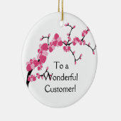 Cherry Blossom Tree Branch Ornament (Rechts)