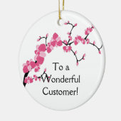 Cherry Blossom Tree Branch Ornament (Links)
