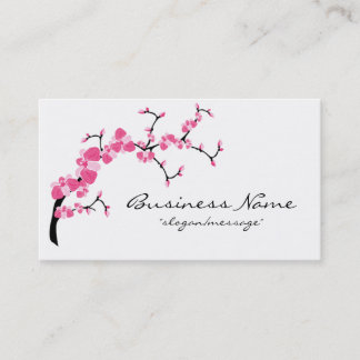 Cherry Blossom Tree Branch Visitekaartje