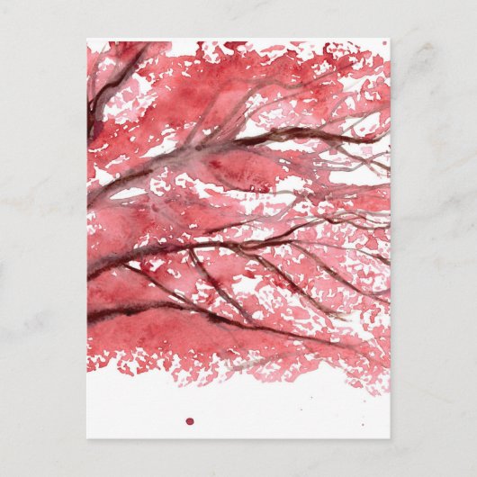 Cherry blossom tree briefkaart (Voorkant)