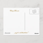 CHERRY BLOSSOM TREE BRIEFKAART (Achterkant)