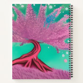 Cherry Blossom Tree Custom Name Journal Notitieboek (Achterkant)