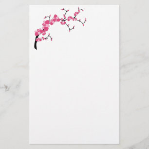 Cherry Blossom Tree Design 2 Briefpapier