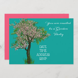 Cherry Blossom tree Garden party function Kaart