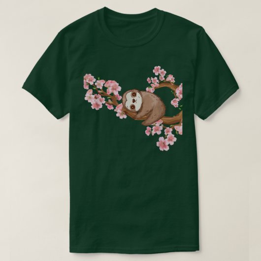 Cherry Blossom Tree Japanse Kunstlaag T-shirt (Design voorkant)