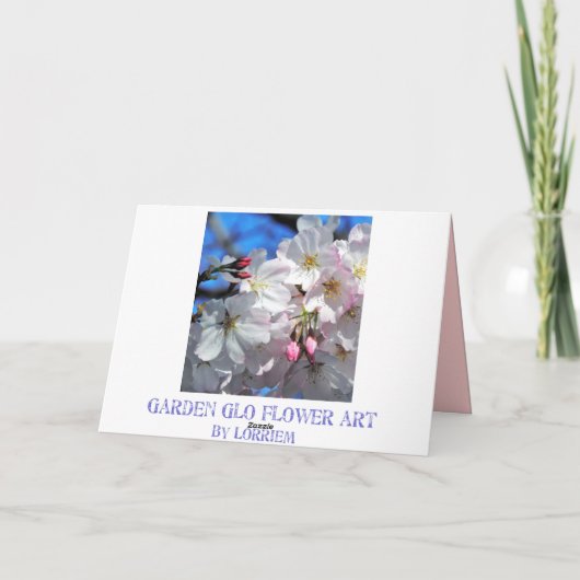 Cherry Blossom Tree Kaart (Achterkant)