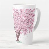 Cherry Blossom Tree Latte Mok (Rechterhoek)