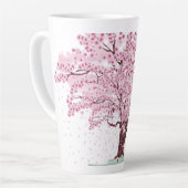 Cherry Blossom Tree Latte Mok (Linkerhoek)