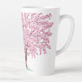 Cherry Blossom Tree Latte Mok (Rechts)