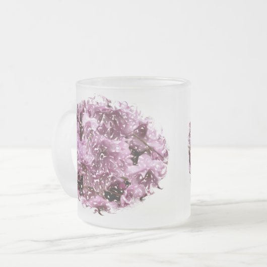 CHERRY BLOSSOM TREE MATGLAS KOFFIEMOK (Voorkant links)