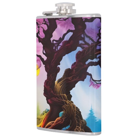 Cherry Blossom Tree of life Heupfles (Links)