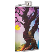 Cherry Blossom Tree of life Heupfles (Rechts)