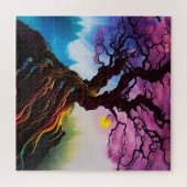 Cherry Blossom Tree of life Legpuzzel (Horizontaal)