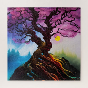 Cherry Blossom Tree of life Legpuzzel