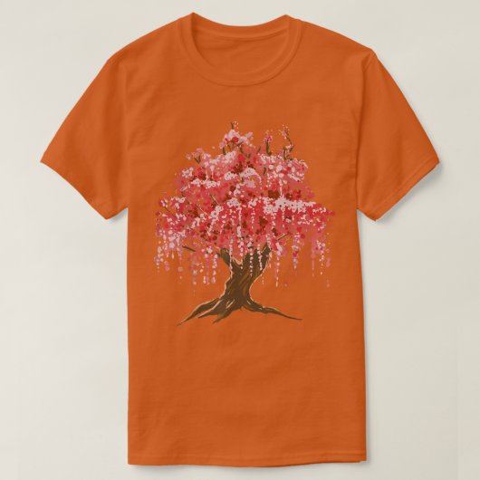 Cherry Blossom Tree Sakura Japanse Natuur Grafisch T-shirt (Design voorkant)