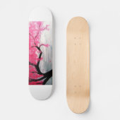 Cherry blossom tree skateboard (Voorkant)
