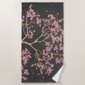 Cherry Blossom Tree Strandlaken (Voorkant)