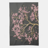 Cherry Blossom Tree Theedoek (Verticaal)