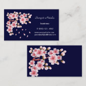 Cherry Blossom Tree Visitekaartje (Voorkant / Achterkant)