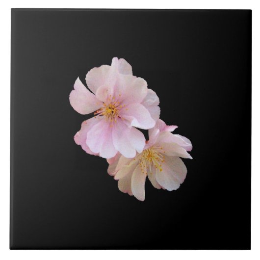 Cherry Blossom Trivet Tegeltje (Voorkant)