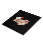 Cherry Blossom Trivet Tegeltje (Zijkant)