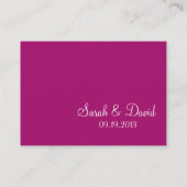 Cherry Blossom | Trouwplaatskaarten Plaatskaartje (Achterkant)