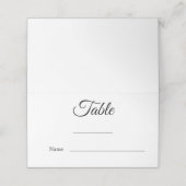 Cherry Blossom Trouwtafel Plaatskaartje (Buitenkant ongevouwen)