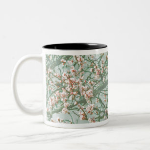 Cherry blossom tweekleurige koffiemok