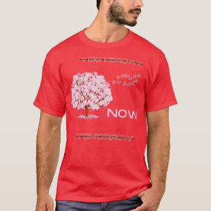 Cherry blossom typographic Motivatie Gezegde Do T-shirt