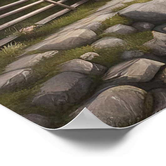 Cherry Blossom Unframed Poster (Hoek)