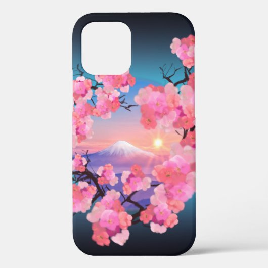 Cherry Blossom van de berg Fuji Case-Mate iPhone Case (Achterkant)