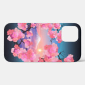 Cherry Blossom van de berg Fuji Case-Mate iPhone Case (Achterkant (horizontaal))