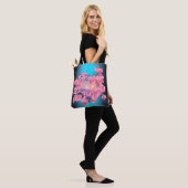 Cherry Blossom van de berg Fuji Tote Bag (Op model)