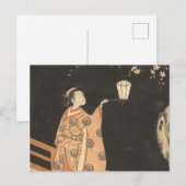 Cherry Blossom van Suzuki Harunobu Briefkaart (Voorkant / Achterkant)