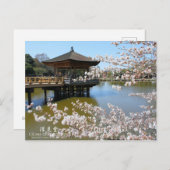 Cherry Blossom Viewing (Ukimi-do Pavilion) Briefkaart (Voorkant / Achterkant)