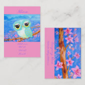 Cherry Blossom Visitekaartje (Voorkant / Achterkant)