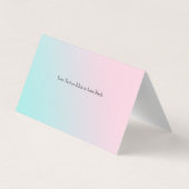 Cherry Blossom Visitekaartje (Achterkant)