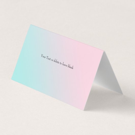 Cherry Blossom Visitekaartje (Achterkant)