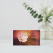 Cherry Blossom Visitekaartje (Staand voorkant)